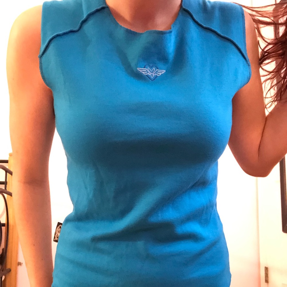 Blue Tank top